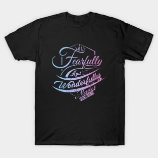 Fearfully and Wonderfully Made Pastel T-Shirt